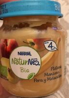 Naturnes plátano, manzana, pera y melocotón