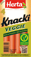 HERTA Knacki Veggie Saucisses végétales x4 -140g