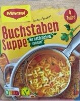 Buchstaben Suppe