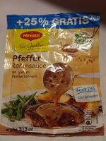 Gewürzmischung Pfeffer Rahmsauce