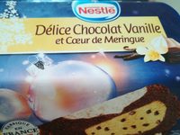 Délice Chocolat Vanille et Coeur de Meringue