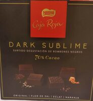 Dark sublime: surtido de bombones
