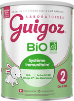 GUIGOZ 2 BIO 800g 2ème âge dès 6 mois