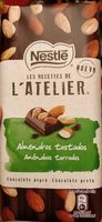 Chocolate negro con almendras tostadas