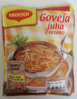 Goveja juha z rezanci