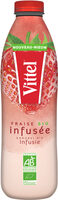 VITTEL & FRUITS BIO Infusés fraise 1L