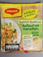 Bunter Gemüse Auflauf mit Kartoffeln