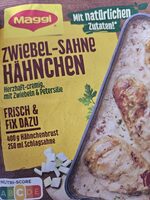 Fix Hähnchen Zwiebel-Sahne
