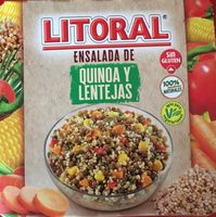 Ensalada de quinoa y lentejas