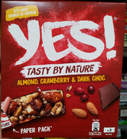 YES! Cranberries et Chocolat Noir