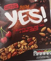Yes! Coffee Dark Choc and Cherry Snack Bar 3 Pack