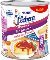 Leche condensada desnatada sin lactosa