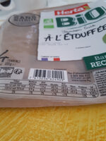 Bio jambon cuit a l'etouffée