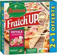 BUITONI FRAICH'UP Pizza Surgelée Royale 1800g 2+1 offerte
