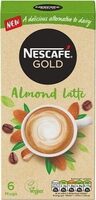 Gold Non-Dairy Almond Latte Instant Coffee x 6 Sachets