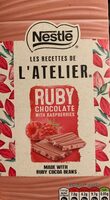 L'atelier Ruby Chocolate with Raspberries