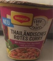 Nouilles thaï curry rouge