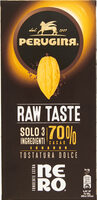 Nero raw taste tavoletta di cioccolato fondente