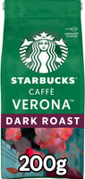 STARBUCKS Dark Caffe Verona Café Moulu 200g