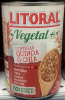 Vegetal lentejas con quinoa & chía