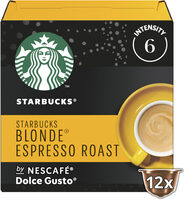 STARBUCKS Blonde Espresso Roast 66g