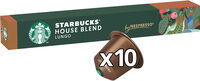 STARBUCKS By Nespresso House Blend 10 capsules