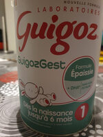 Lait 1er age formule épaisse GuigozGest