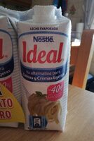 Leche evaporada