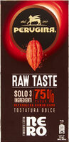 Nero raw taste tavoletta di cioccolato fondente