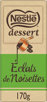 NESTLÉ DESSERT Chocolat Noir Éclats de Noisettes 170g