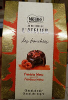 Les recettes de l'atelier les bouchées framboise intense