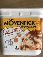 Glace salted caramel macadamia
