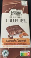 Chocolat au lait & pointe de sel ganache caramel