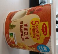 Nudeln in Rahmsauce