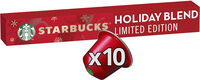 STARBUCKS by NESPRESSO Holiday Blend édition limitée 10 capsules