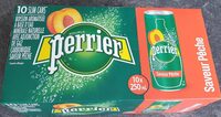 Perrier peach flavour