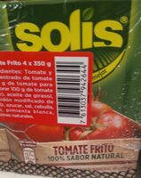 Solís tomate frito