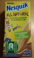 Nesquik all natural batido de chocolate
