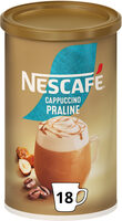 NESCAFÉ® Cappuccino Praline, Café soluble, Boîte de 279g
