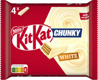 KITKAT Chuncky barre au chocolat blanc 4x40g