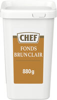 Fonds Brun Clair CHEF - Boîte de 880 g jusqu'à 44 L
