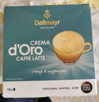 Créma d'oro Caffè latte dolce gusto
