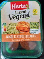 Nuggets croustillants Carottes et Potiron