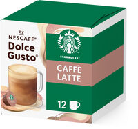 STARBUCKS By NESCAFE DOLCE GUSTO Caffe Latte 121.2g