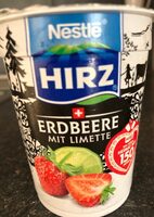 Hirz Yogourt fraise lime