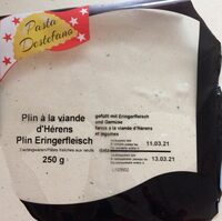 Plin à la viande d’Hérens