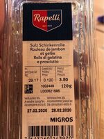 Roulesu de jambon et gelée