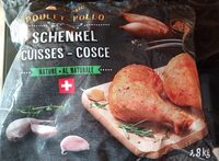 Cosce di pollo al naturale