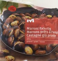 Marrons prêts à l'emploi
