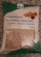 Noisettes moulues